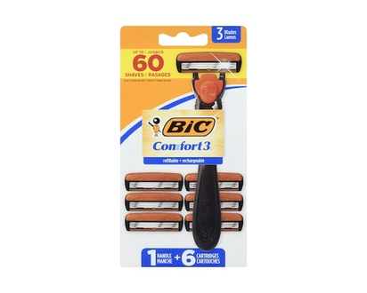 Bic Hybrid Advance 3 Blade Razor - 6.0 EA