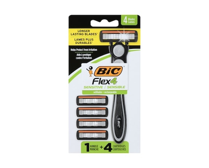 Bic Hybrid 4 Advance Flexible Blades - 4.0 EA