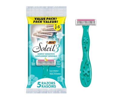 Bic Razors 3 Blades Value Pack - 5.0 EA