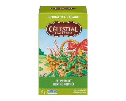 Celestial Peppermint Herbal Tea - 20 EA