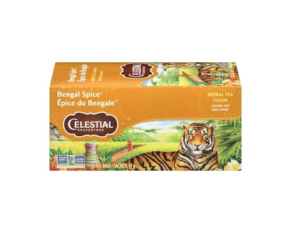 Celestial Bengal Spice Herbal Tea - 20 EA