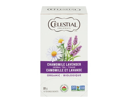 Celestial Seasonings Organic Chamomile & Lavender Herbal Tea - 18.0 EA