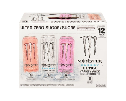 Monster Energy Ultra Variety Pack Cannettes - 473.0 ML