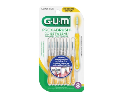 Gum GUM Nettoyeurs Proxabrush Go-Betweens Moyenne (8) - 8 CHA