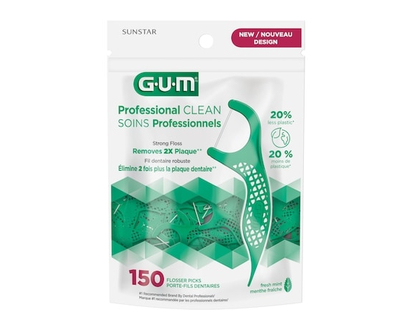 GUM Porte-fils Soins Professionnels, menthe - 150.0 EA