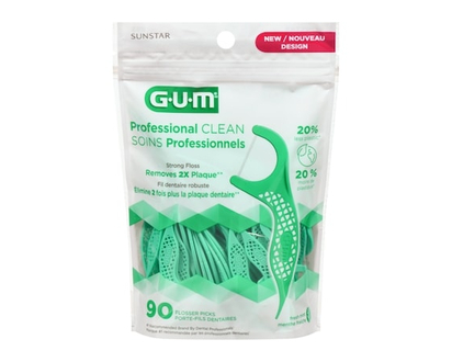 GUM Porte-fils Soins professionnels, menthe - 90.0 EA
