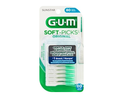 GUM Bâtonnets dentaires Soft-Picks Original - 80.0 EA