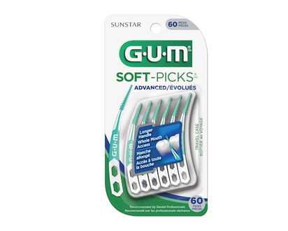 GUM Bâtonnets dentaires Soft-Picks évolués - 60.0 EA
