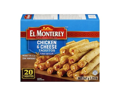 El Monterey Chicken & Cheese Flour Taquitos - 595.0 G