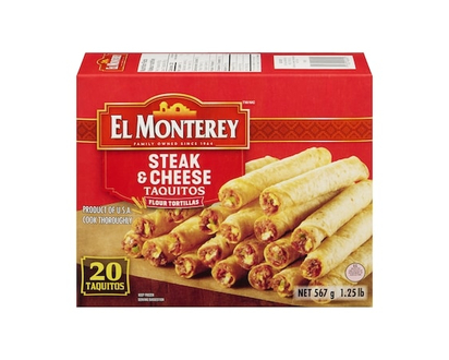 El Monterey Steak & Cheese Taquitos - 595.0 G