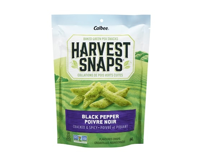 Croustilles assaisonnées de poivre noir Snapea Crisps - 93 G