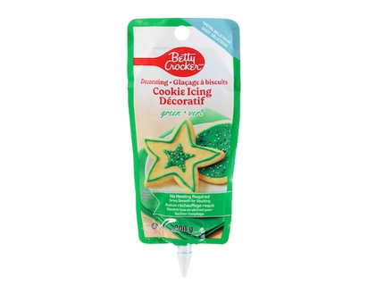 Betty Crocker Decorating Cookie Icing Green - 200.0 G