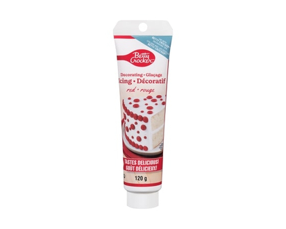 Betty Crocker Decorating Icing Red - 120.0 G