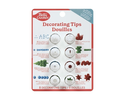 Betty Crocker Decorating Tips - 6.0 EA