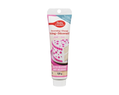 Betty Crocker Decorating Icing Pink - 120.0 G