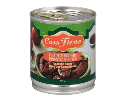 Casa Fiesta Chipotle Peppers In Adobo Sauce - 212.0 ML