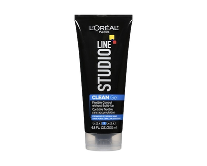 L'Oreal Paris Hair Gel, Strong Flexible Hold, Studio Line Clean Gel - 200.0 ML