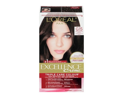 L'Oreal Paris ExcellenceCrème Pro-Keratin G15 Dark Chocolate Brown - 1.0 EA