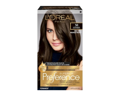 L'Oreal Paris Feria Permanent Hair Colour, 50 Havana Brown - 1.0 EA