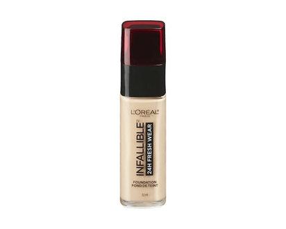 L'Oreal Paris Foundation Infallible Fresh Wear 24HR, Lightweight, Longwear, Breathable Formula, True Beige - 30.0 ML