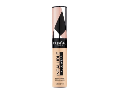 L'Oreal Paris Concealer Infallible Full Wear, One-Swipe Complete Coverage, Matte Finish, Longwear Up to 24hr, Cashmere - 10.0 ML