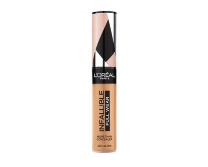L'Oreal Paris Concealer Infallible Full Wear, One-Swipe Complete Coverage, Matte Finish, Longwear Up to 24hr, Almond - 10.0 ML