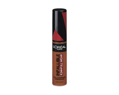L'Oreal Paris Concealer Infallible Full Wear, One-Swipe Complete Coverage, Matte Finish, Longwear Up to 24hr, Cocoa - 10.0 ML