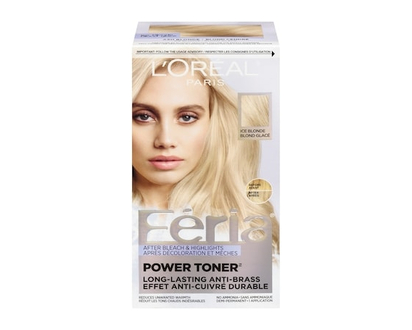 L'Oréal Paris Power Hair Toner Long Lasting Anti brass Toner for blonde hair, bleached hair, blonde highlights, Reduce brassiness for all blonde hair