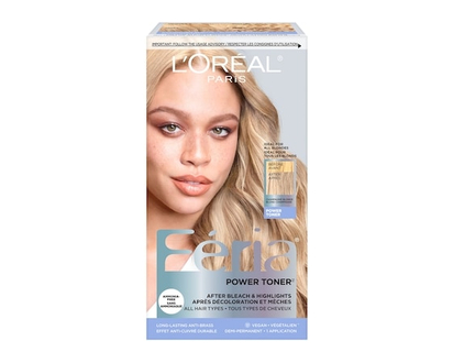 L'Oréal Paris Power Hair Toner, Long Lasting Anti brass Toner for blonde hair, bleached hair, blonde highlights; - Reduce brassiness for all blonde ha