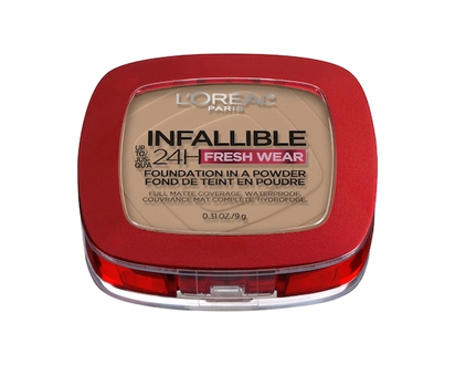 L'Oréal Paris Infallible 24H Fresh Wear Foundation in a Powder - 9 G