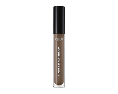 L'Oreal Paris Eyebrow Gel,Waterproof Tinted Brow Gel,Soft Brunette - 4.5 ML