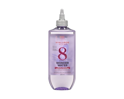L'Oreal Paris 8-Second Wonder Water, Lamellar Water Rinse-Out With Hyaluronic Acid, Silicone Free - 200.0 ML