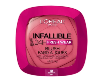 L'Oréal Paris Blush Infallible 24H Freshwear, Soft Matte Waterproof Finish - 1 EA