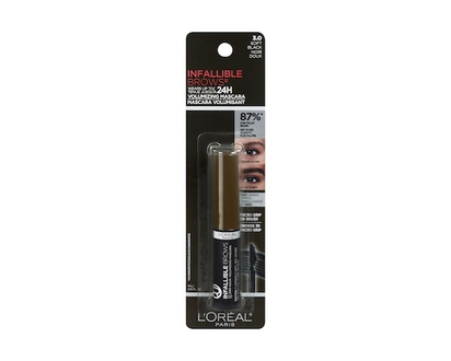 L'Oreal Paris Infallible 24h Volumizing Brow Mascara Soft Black - 4.0 ML