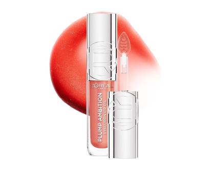 L'Oreal Paris Plump Ambition Lip Gloss Tinted Lip Oil Nude Macaron - 5.0 ML