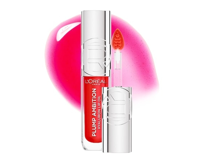 L'Oreal Paris Plump Ambition Lip Gloss Tinted Lip Oil Rouge In Love - 5.0 ML