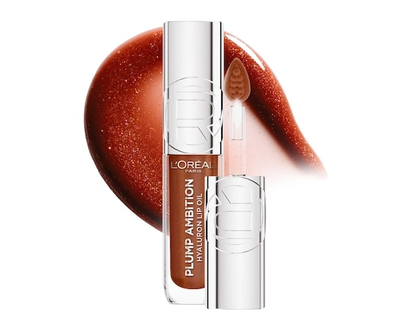 L'Oreal Paris Plump Ambition Lip Gloss Tinted Lip Oil La Nuit Sparkle - 5.0 ML