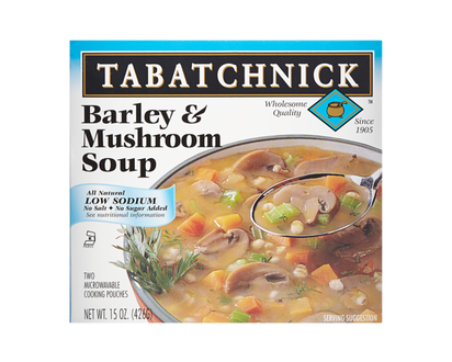 Tabatchnick Soupe à l’orge et aux champignons casher - 425.0 G