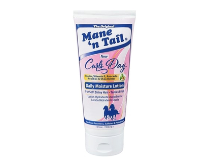 Mane 'n Tail Curls Day Daily Moisture Lotion For Soft Shiny Hair - 184.0 G