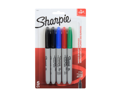 Sharpie Marqueur permanent fine - 5.0 EA