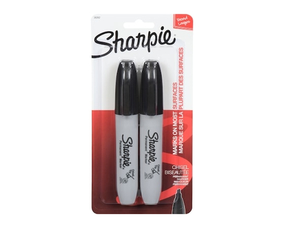Sharpie Chisel Tip Black Permanent Marker - 1.0 EA