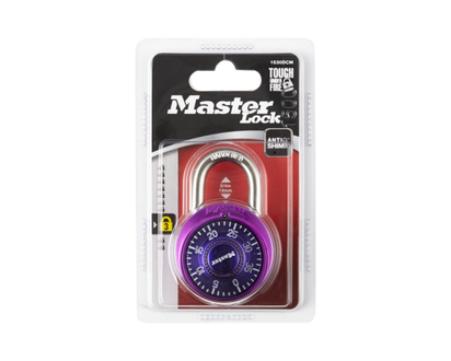Master Lock X-treme 48mm Wide Combination Dial Padlock with Aluminum Cover - 1.0 EA