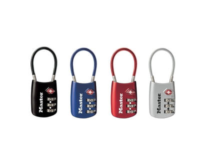 Master Lock 1-3/16In (30Mm) Combination Tsa-Accepted Luggage Lock - 1.0 EA