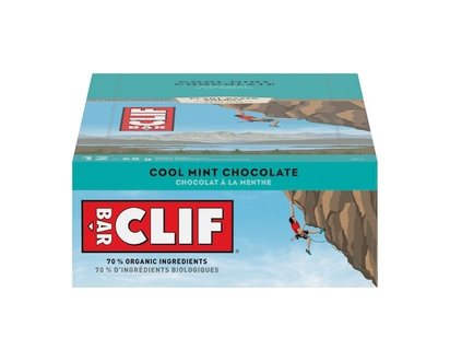 Energy Bars, Cool Mint Chocolate, Granola Bar, High in Protein (Pack of 12) - 68.0 G