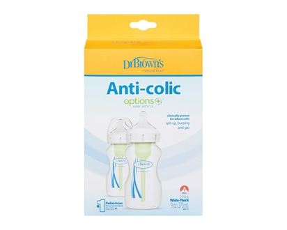 Dr Brown's 9oz Options+ Wide Neck Bottle 2 Pack - 2.0 EA