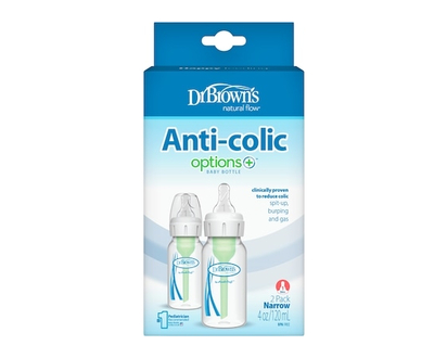 Dr Brown's 4oz Options+ Narrow Bottle 2 Pack - 2.0 EA