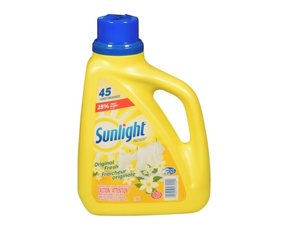 Sunlight Liquid Laundry Detergent Original Fresh 45 Loads - 1.84 L