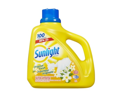 Sunlight Liquid Laundry Detergent Original Fresh 100 Loads - 4.0 L
