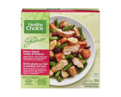 Healthy Choice Gourmet Steamers Honey Glazed Turkey & Potatoes - 269.0 G