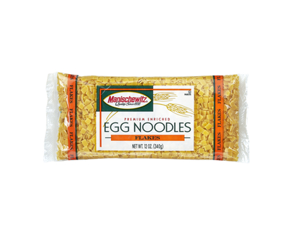 Manischewitz Egg Noodles, Flakes - 340.0 G